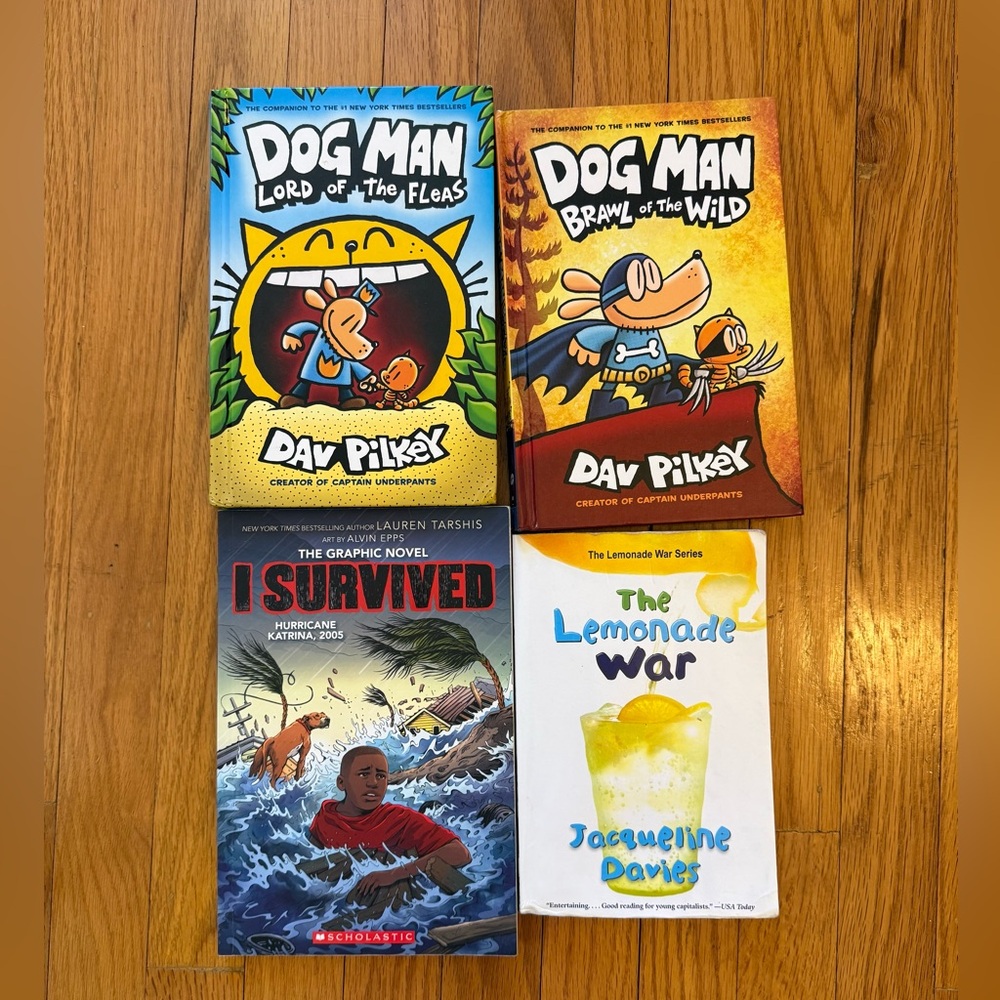 Dog Man and More Book Set